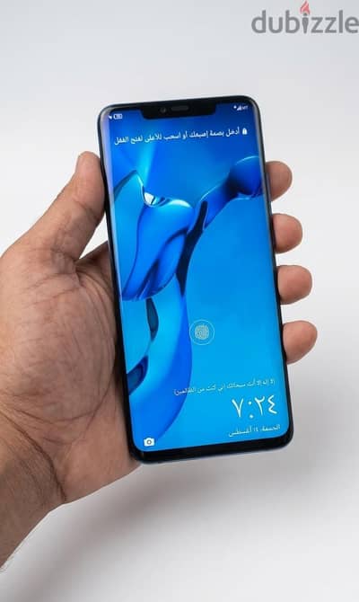 هواوي ميت 20 برو  بحاله الجديد. للبدل