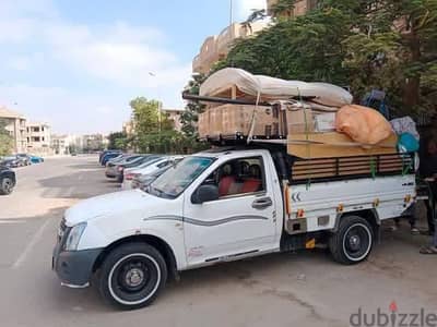 عربيه نص لنقل الأغراض وألعفش إلخفيف