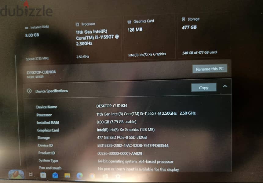 Huawei matebook d14 1