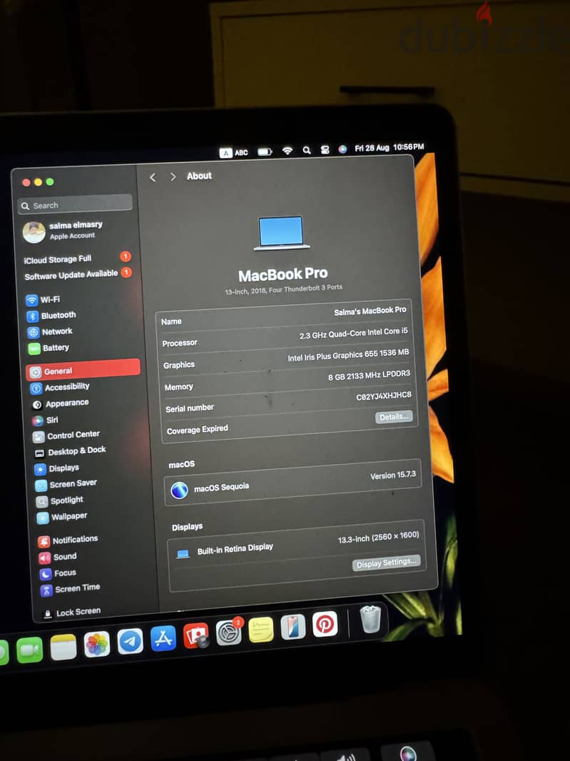 MacBookc Pro 2018 for sale 5