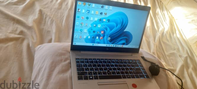 لابتوب HP MT44 بحالة ممتازة للبيع لابتوب عملي وسريع جدًا، مناسب للشغل