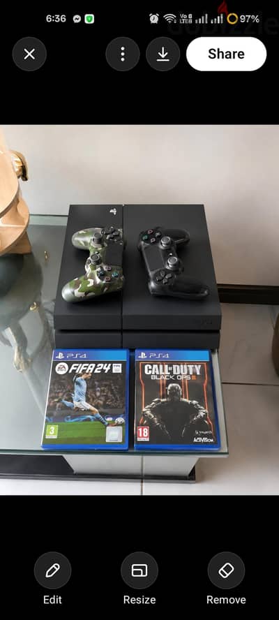 P. S 4 , 500 G, 1 Original console