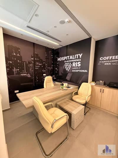 fully finished office for rent in new cairo Agura very prime location 92 meter