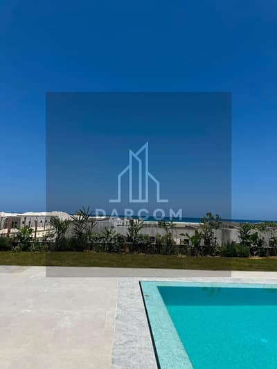 Independent villa, clear sea view | Ras El Hikma | 359m + garden 410m | Delivery within only two years with a payment plan of up to 8 years, fully finished