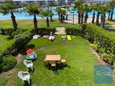 Duplex ground for sale in Amwaj view costa lake 4 bed room , 3 bathroom 2 reception + garden _ Amwaj north coast