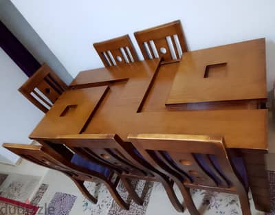 سفره ٦ كراسى ونيش