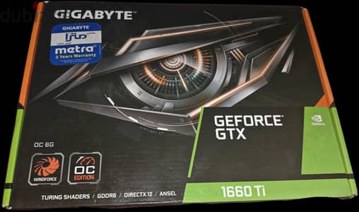 Gigabyte GTX 1660 Ti OC 6GB Windforce 2X