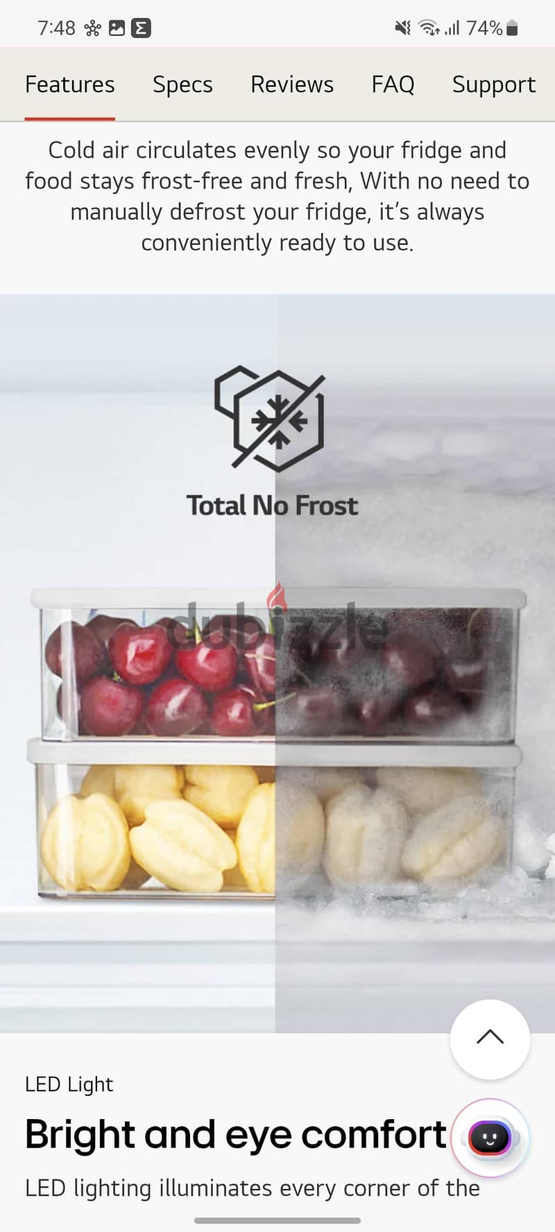 LG 401L Refrigurator 4