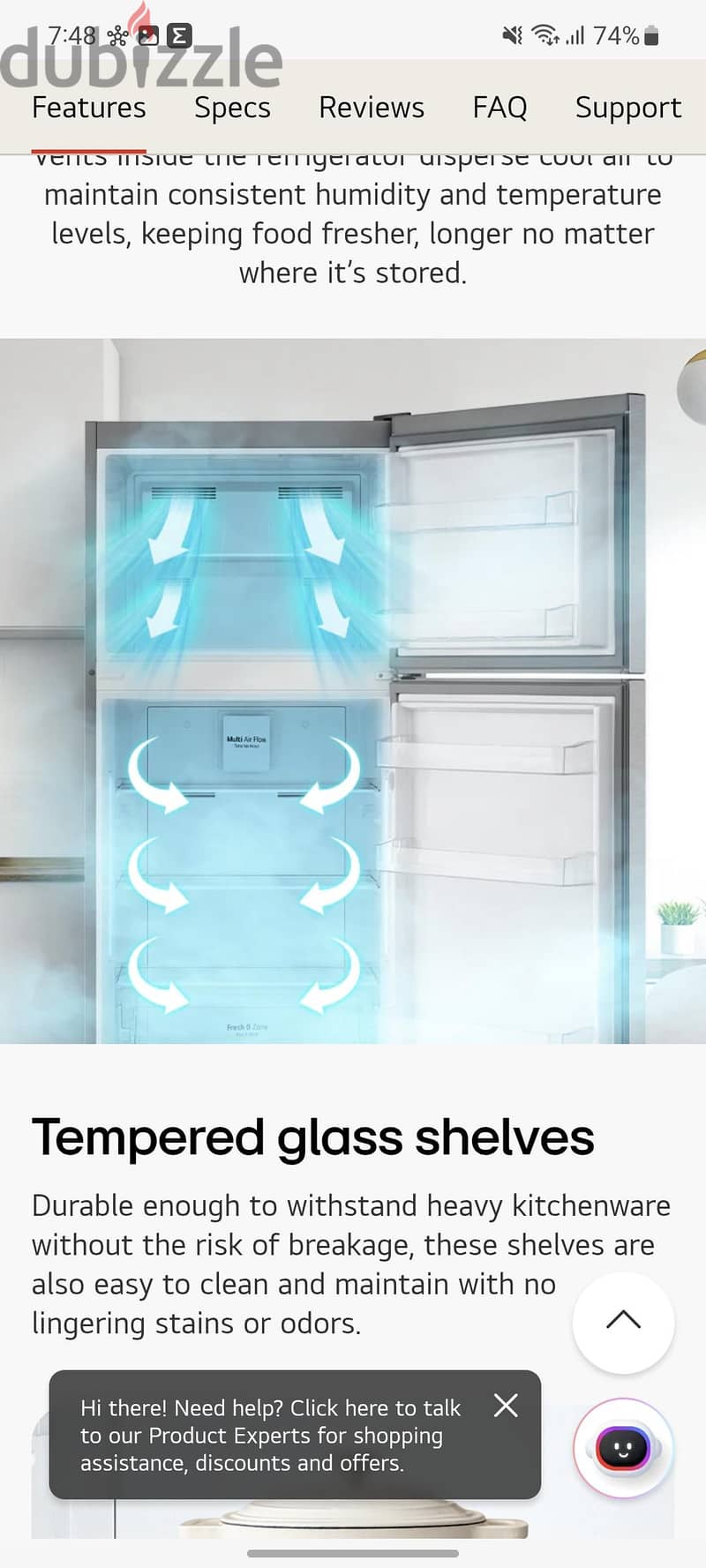 LG 401L Refrigurator 5