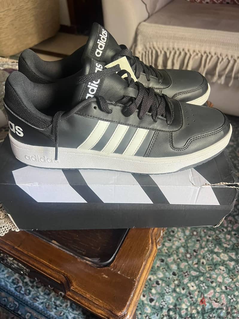 Adidas Hoops 2.0 black sneakers 2