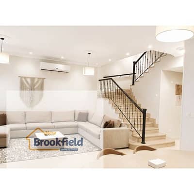 Luxury Fully Furnished Modern Townhouse for Rent in Mivida by Emaar New Cairo