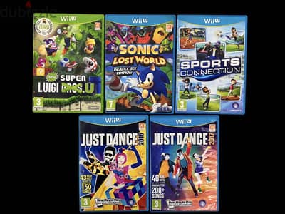 Wii U discs Wii U discs