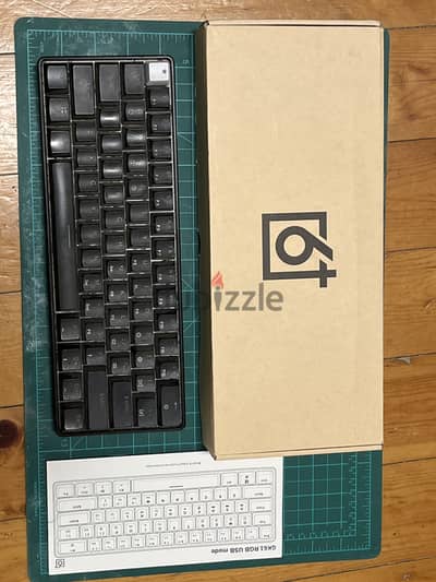 GK61 Gaming Mechanical Keyboard Gateron Optical Silver Switches