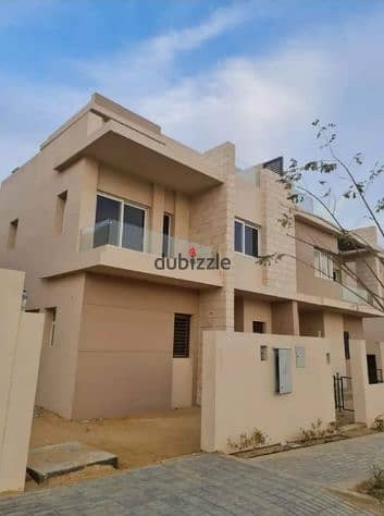 Twin house ready to move in Tawny next to New Giza and Golf Extension Palm Hills