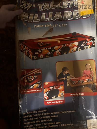  Mini Billiard Table – Halex | 27 × 15 Inches
