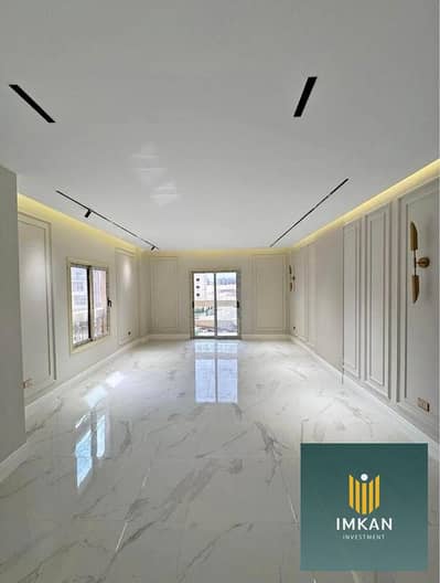 Apartment for sale, 120 sqm, ultra-super-lux finish, with a 7-year installment plan. Located near the British University and the Russian University in