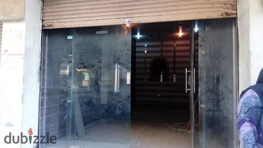 For those interested in the opportunity to sell a shop of 60 meters, consisting of two shops, one 38 meters and the other 22 meters, in a prime location in Roshdy directly on the tram, finished and equipped, suitable for all purposes.