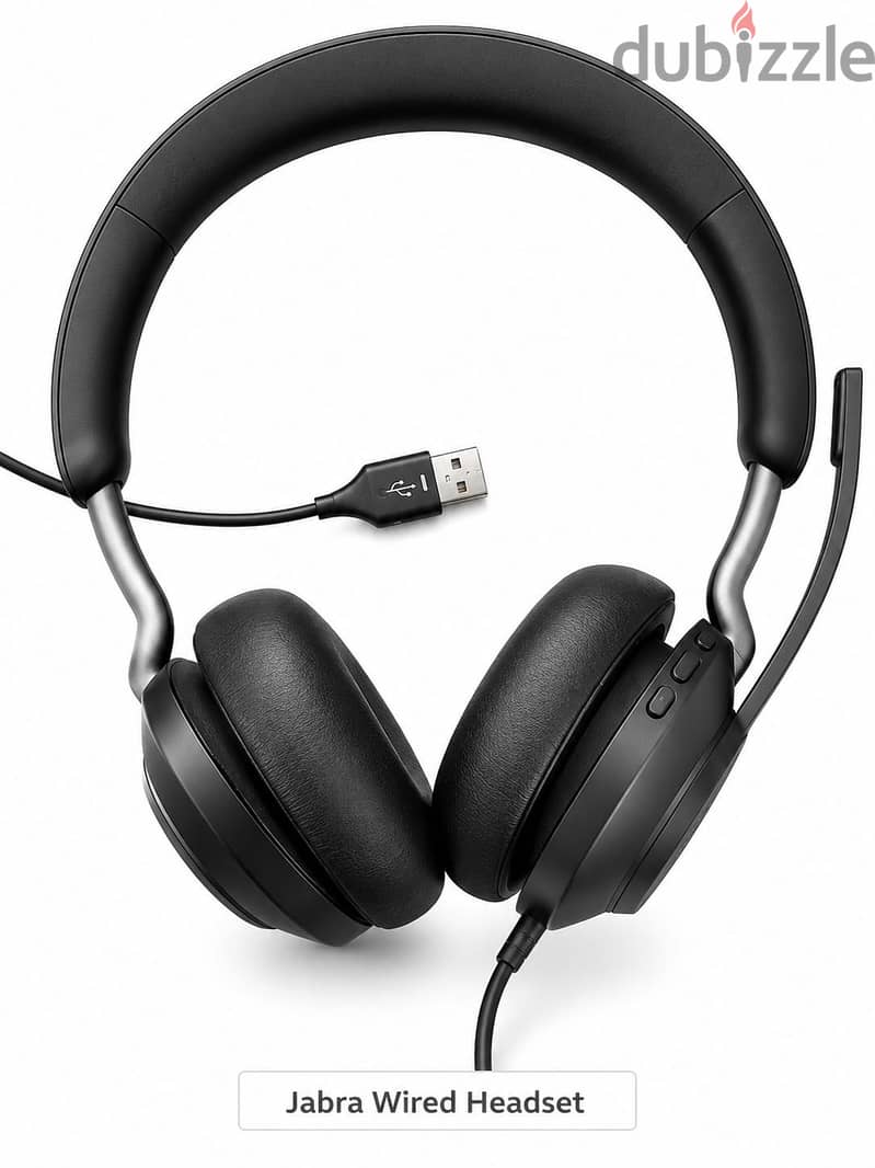 Jabra Evolve2 40 USB Headset – Noise Cancelling 1