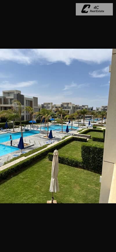 chalet for sale ready to move - fully finished - open view- view landscape & pool- best price in market - for sale in la vista city ain sokhna