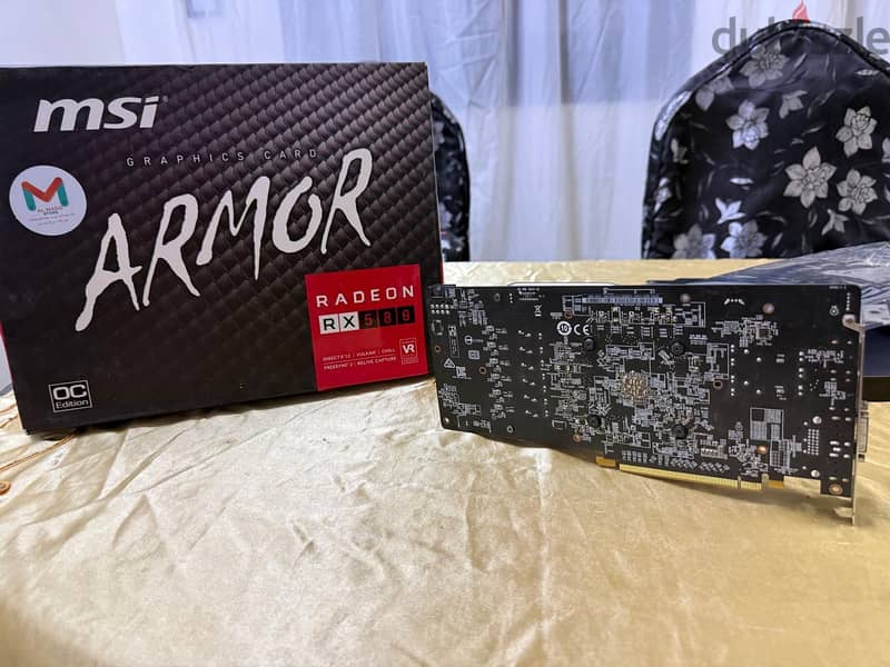 RX 580 8gb MSI Armor 1