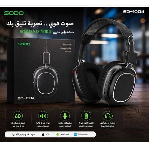 SODO Wireless Over Ear Headphone 1