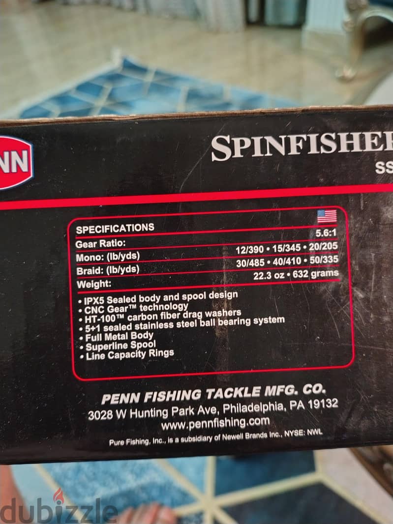 penn spinfisher 6500 3