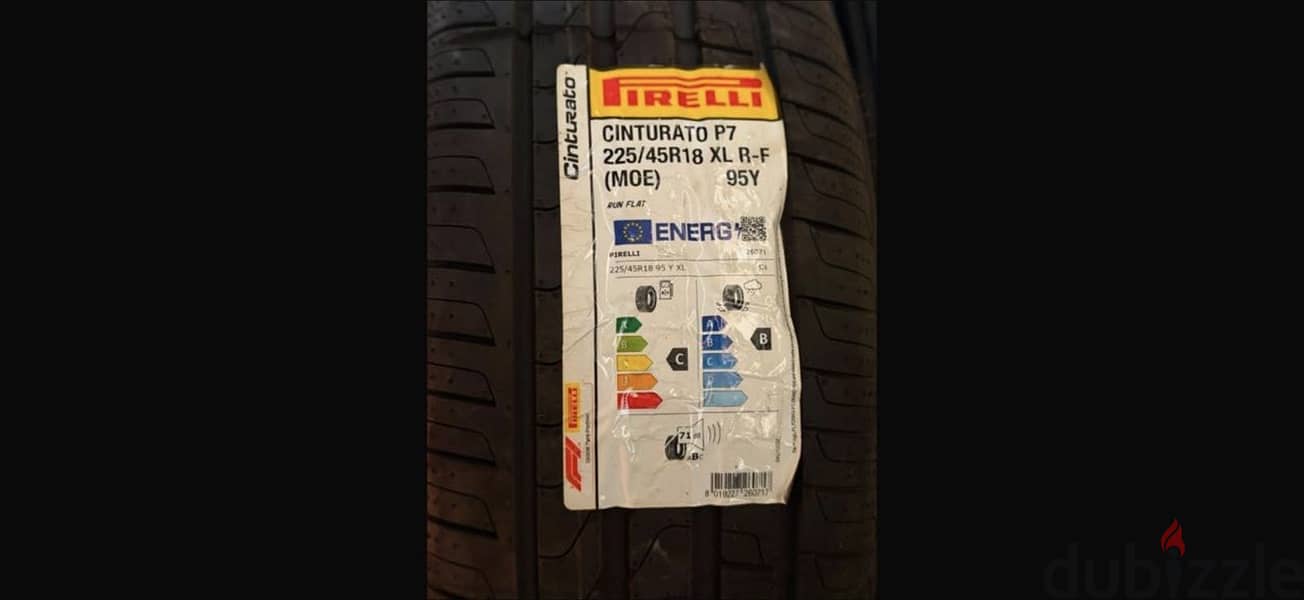 New Pirelli Run Flat 2025 5