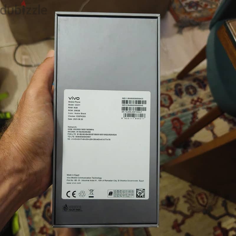 فيفو- Vivo V27 مستعمل بحالة الزيرو - مساحة كبيرة وأداء قوي 4