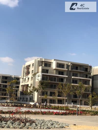 امتلك شقه بتشطيب فاخر بلتقسيط - بفيو مميز - موقع مميز جدا و تقسيمه واسعه - for sale in palm hills new cairo