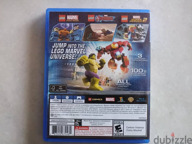 LEGO MARVEL COLLECTION PS4 2