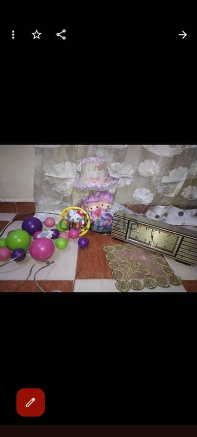 باكدج 4قطع ب 700ج  بدلا 900اباجوره وساعه ياباني ولعبه دسيكو كوره سحريه