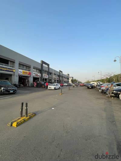 For rent, a furnished car shop in the Craft Zone, Madinaty, a distinguished location
