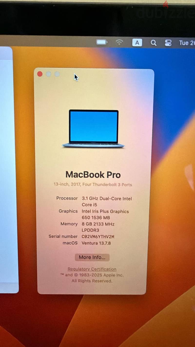 MacBook Pro 2017 2