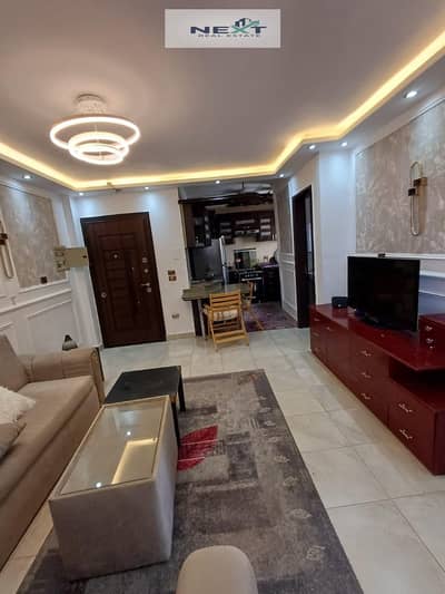 Furnished apartment for rent in Madinaty, 70 square meters in B7, with special finishing, open view, new furniture and appliances. Excellent location