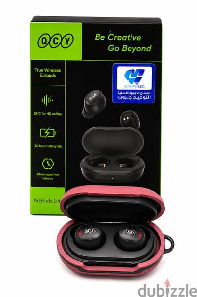 سماعة بلوتوث QCY ArcBuds Lite - للبيع أو البدل بما يوزاي نفس الثمن