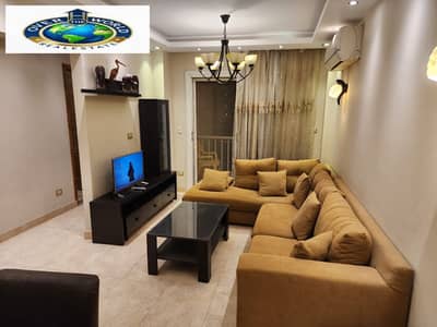 Furnished apartment for rent in Madinaty, furnished apartment for rent in Madinaty 2 rooms and bathroom high luxury - the reception and rooms entirely porcelain - bathroom floors and walls porcelain - gypsum board in the entire apartment and hidden lighting and spots - Yotin paints in the same finishing condition not below