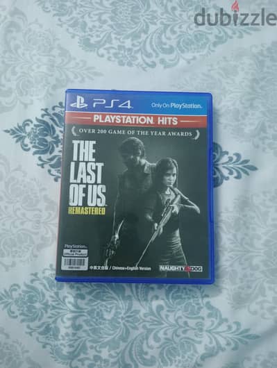 the last of us 1 remastered used like new for ps4