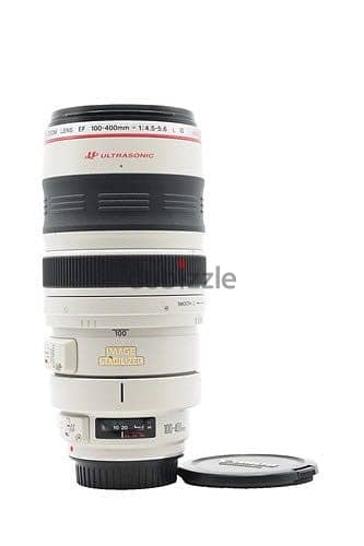 canon zoom  lens ultrasonic et 83c ef 100-400mm 1:4.5-5.5 L IS usm