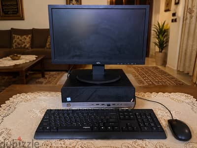 كمبيوتر كامل للبيع بمواصفات ممتازه