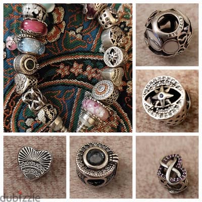 Pandora sterling silver 925 charms