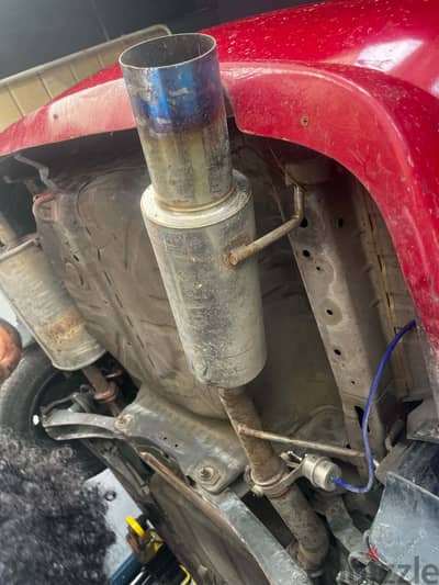 HKS ORIGINAL كامل للانسر بومة + VALVE كهرباء + 2 ريموت + STRAIGHT PIPE