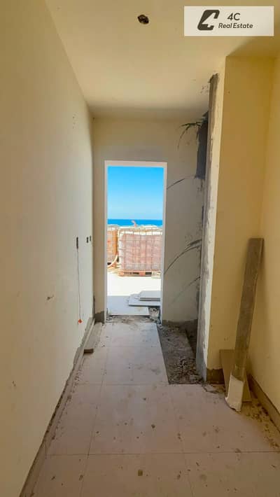 Seafront Duplex on the Highest Terrace with Open Sea  Landscape Views For Sale in Seashore, North Coast