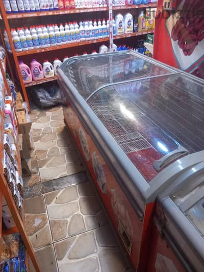ثلاجات عرض تجميد المانى