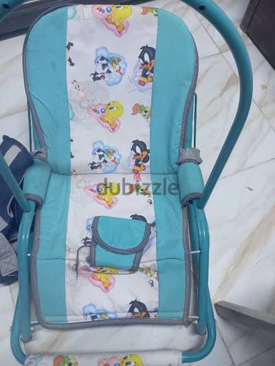 كرسي هزاز وشياله اطفال