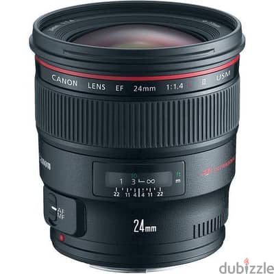 canon lens ef 24mm ultrasonic 1.4 II usm