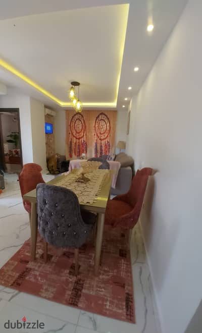 Furnished rental studio in Madinaty B11 modern quarter ground floor duration one year
