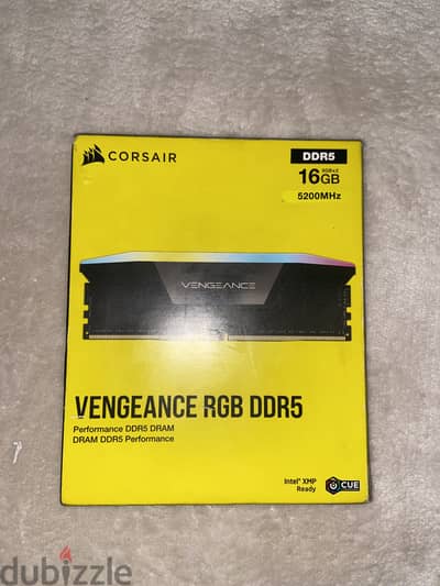 Corsair Vengeance RGB DDr5 ram 2x8gb