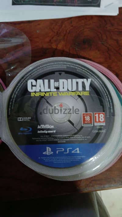 ​أسطوانة Call of Duty Infinite Warfare PS4 بحالة ممتازة