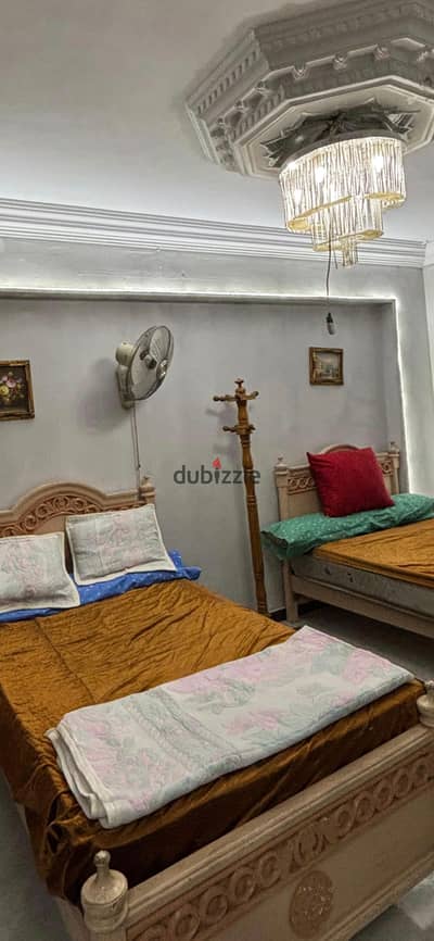 Furnished apartment, room and hall, District 2, steps to msa