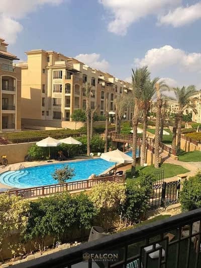 Apartment for sale on 3 facades and a fantastic view in Stone Park Compound in the Fifth Settlement